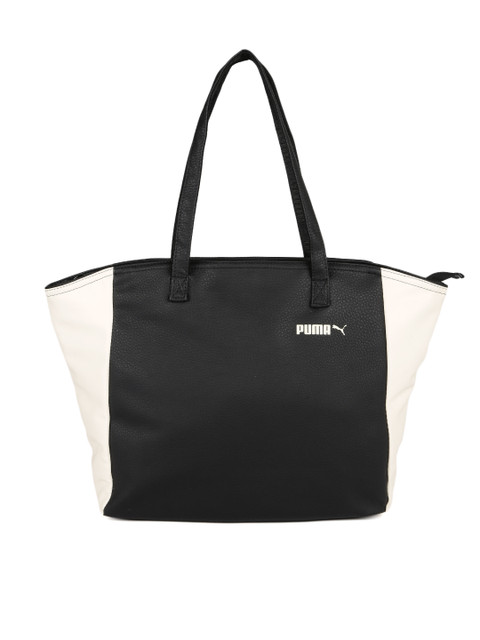 

Puma Black & White Colourblocked Shoulder Bag