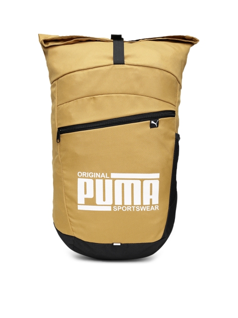 

Puma Unisex Brown Brand Logo Backpack