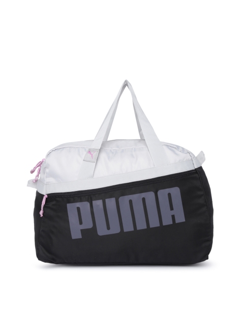 

Puma Black and White Women Dancer Grip Duffel Bag