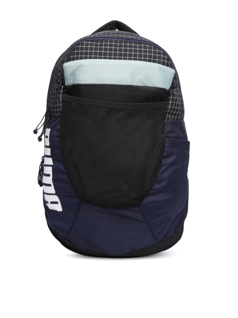 

Puma Unisex Navy Blue & Black Urban Training Laptop Backpack