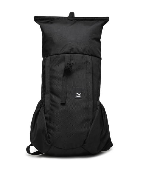 

Puma Unisex Black Solid Street Rolltop Backpack