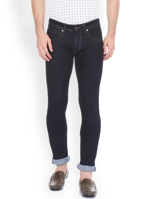 

Peter England Casuals Men Navy Blue Slim Fit Mid-Rise Clean Look Stretchable Jeans