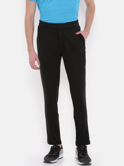 

Jack & Jones Men Black Solid Track Pants