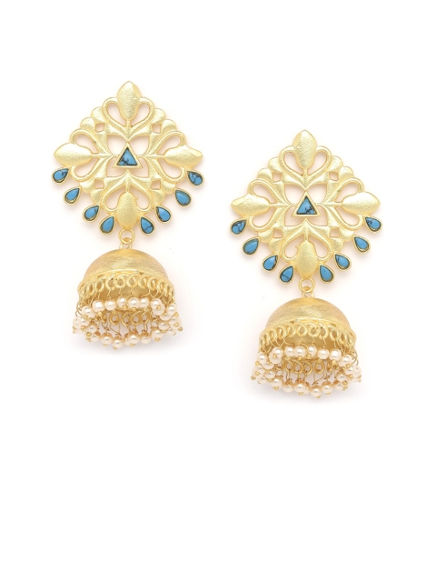 

PANASH Gold -Plated Handcrafted Jhumkas