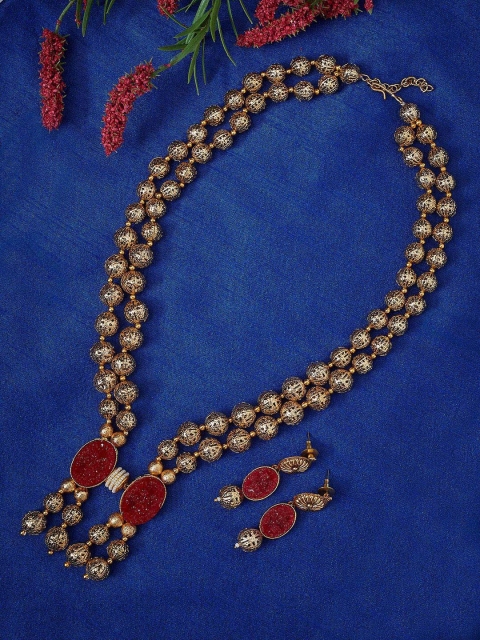 

PANASH Gold-Plated Handcrafted Jewellery Set