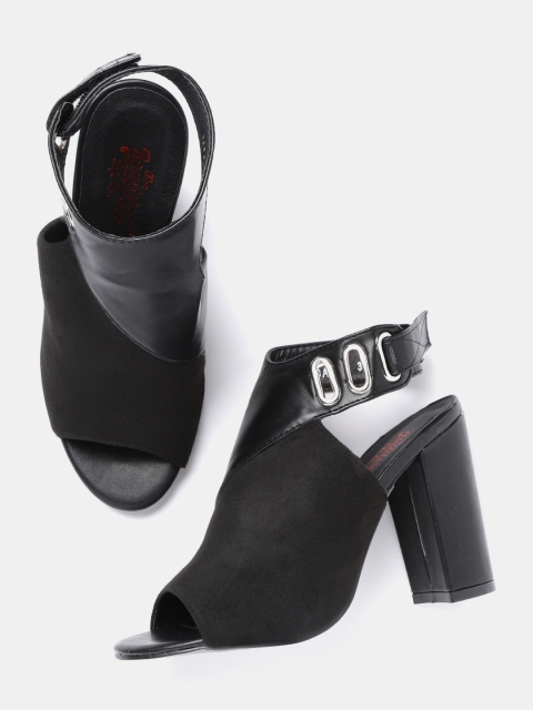 

Roadster Women Black Solid Heels