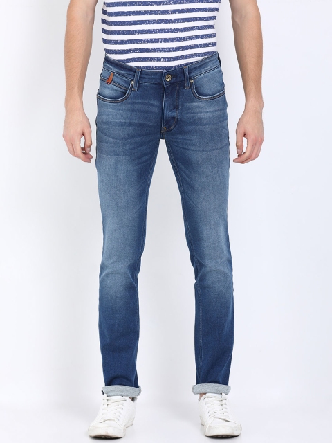 

Llak Jeans Men Blue Skinny Fit Mid-Rise Clean Look Stretchable Jeans