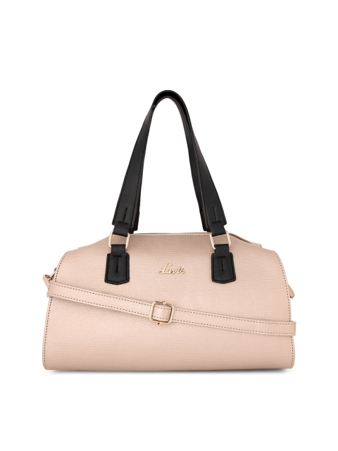 

Lavie Beige Solid Handheld Bag