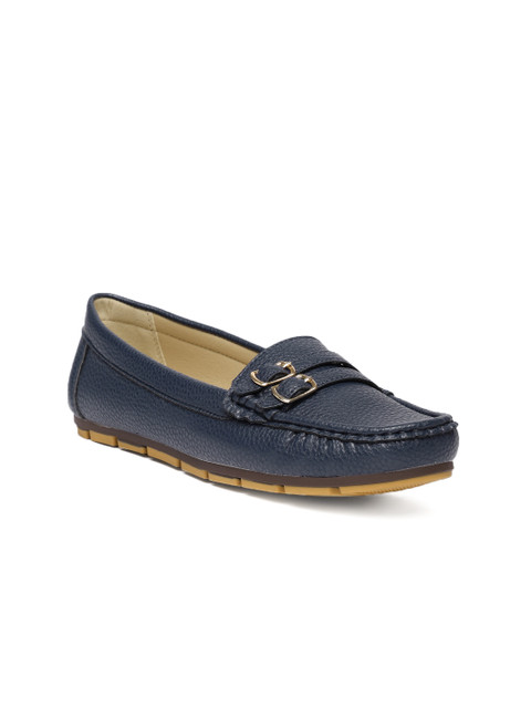 

CERIZ Women Navy Blue Loafers