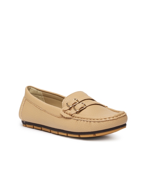 

CERIZ Women Nude-Coloured Loafers