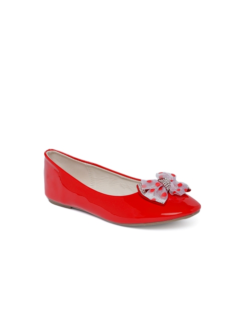 

Kittens Girls Red Embellished Ballerinas