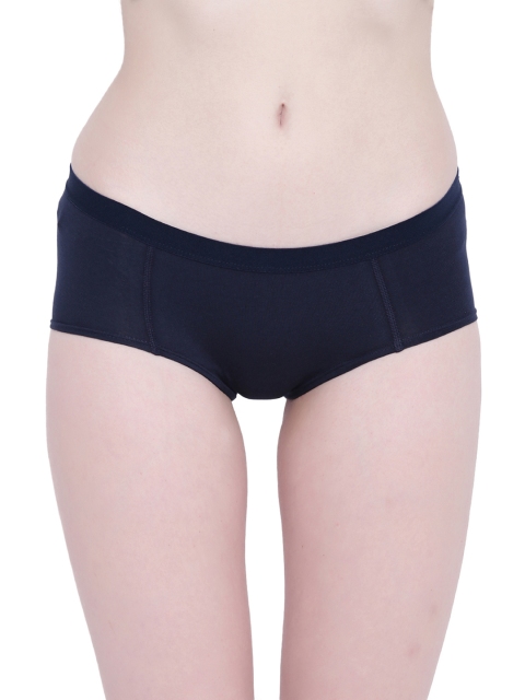 

Soul Space Women Navy Blue Solid Boy Shorts WE42