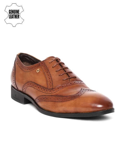 

Blackberrys Men Tan Brown Genuine Leather Formal Brogues