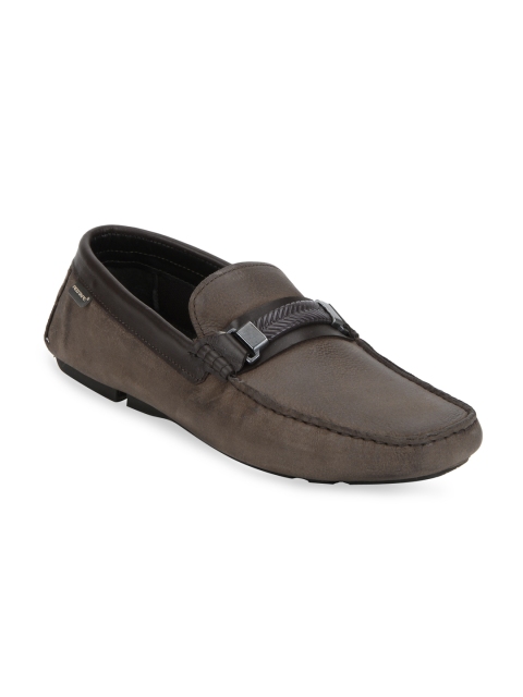 

Red Tape Men Brown Driving Leather Shoes