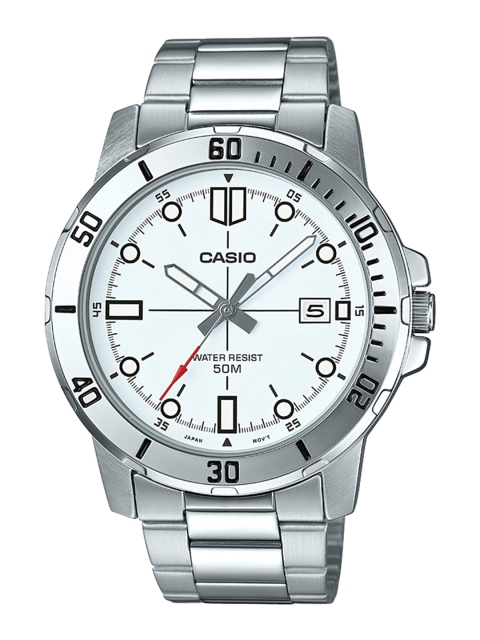 

Casio Enticer Men Off White Analogue watch A1366 MTP-VD01D-7EVUDF