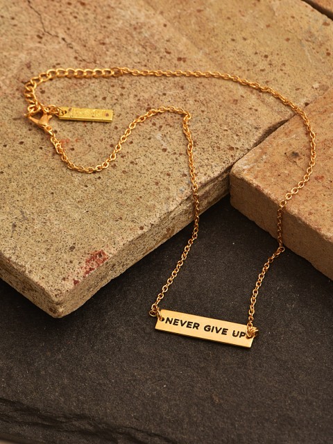 

Pipa Bella Gold-Toned Metal Gold-Plated Necklace