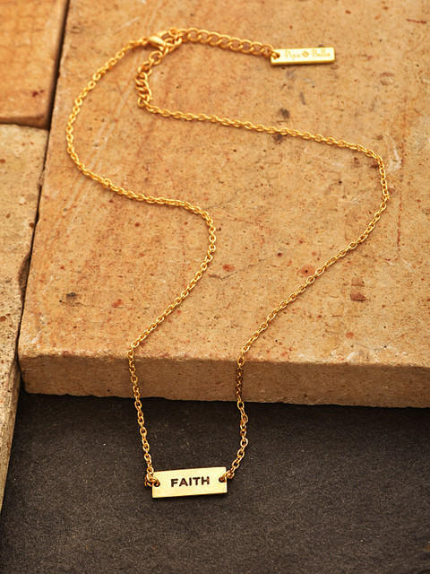 

Pipa Bella Gold-Toned Metal Gold-Plated Necklace