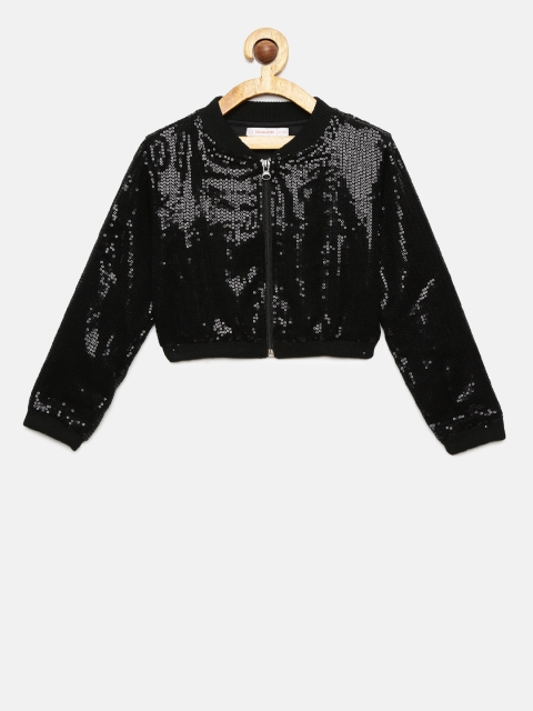 

SCULLERS Boys Black Embellished Tailored Jacket