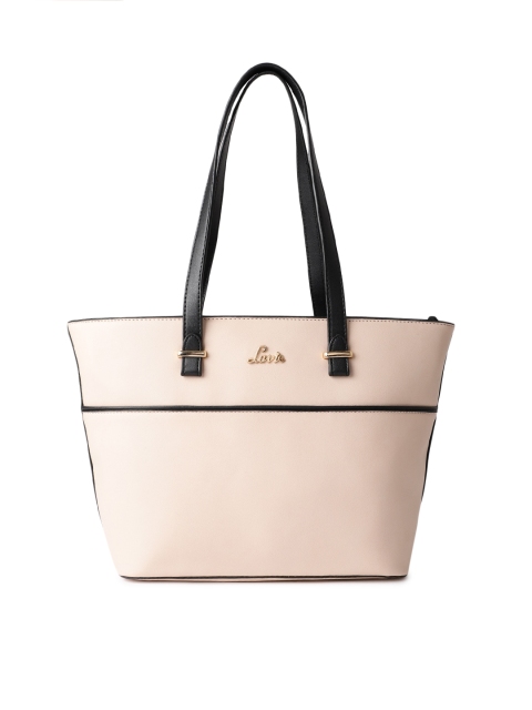 

Lavie Beige Solid Shoulder Bag