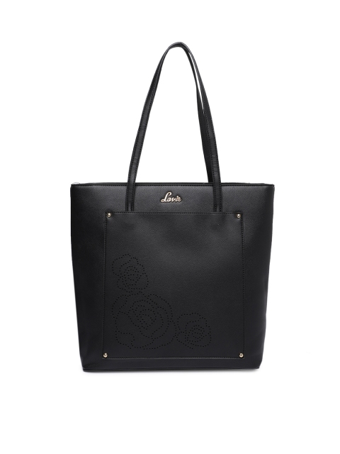 

Lavie Black Solid Shoulder Bag