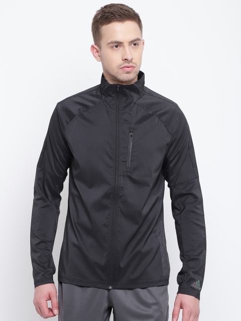 

ADIDAS Men Black Solid Supernova Jacket