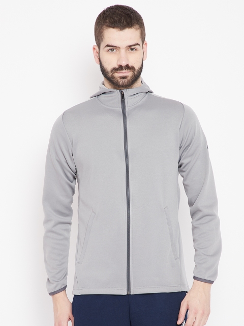 

ADIDAS Men Grey WW FZ Entry Hooded Training Sweatshirt