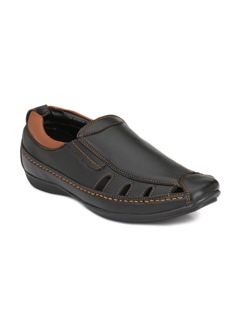 

El Paso Men Black Shoe-Style Sandals