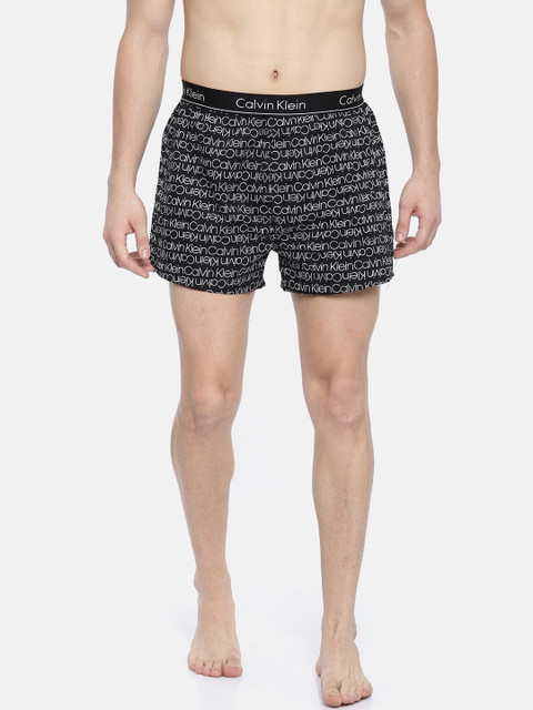 

Calvin Klein Underwear Men Black Printed Boxers NB15247JJ