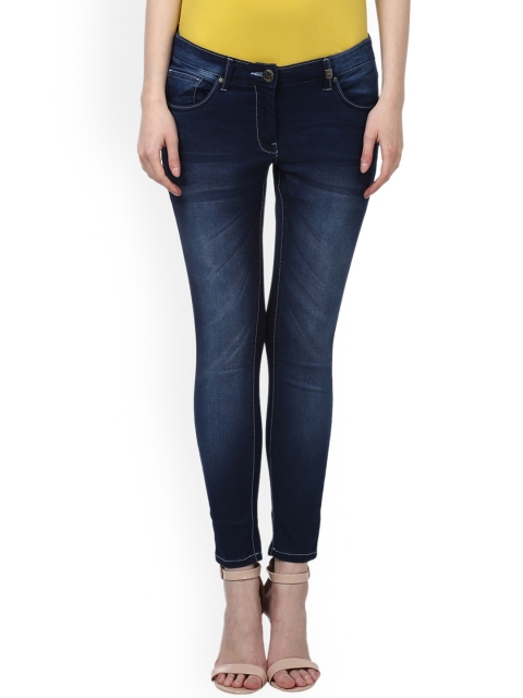 

Park Avenue Women Blue Skinny Fit Mid-Rise Clean Look Jeans