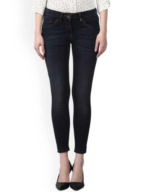 

Park Avenue Women Blue Skinny Fit Mid-Rise Clean Look Stretchable Jeans