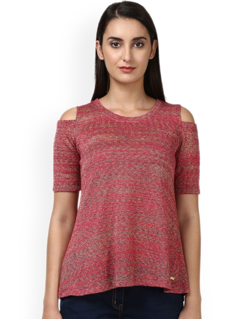 

Park Avenue Women Red Printed Top