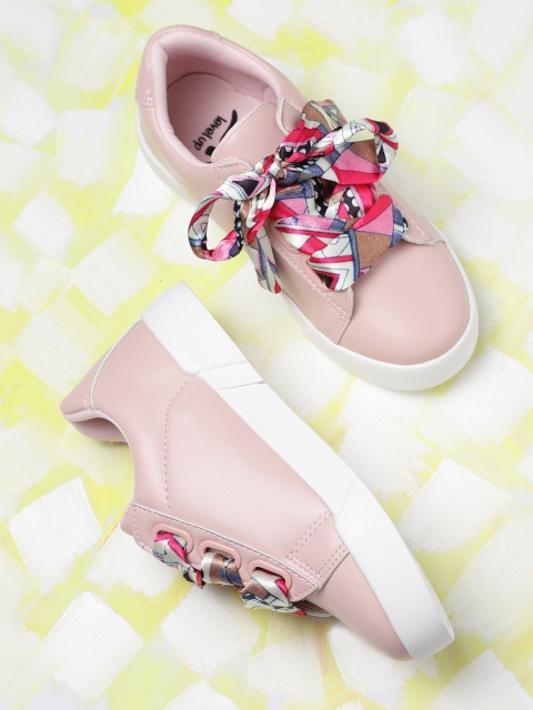 YK Girls Pink Sneakers