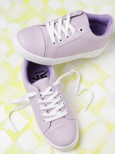 YK Girls Lavender Sneakers