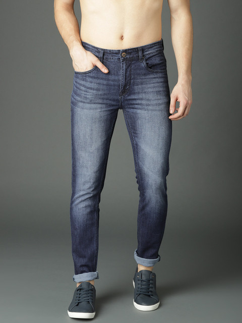 

Roadster Men Blue Regular Fit Mid-Rise Clean Look Stretchable Jeans