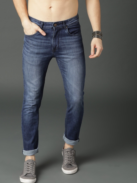 

Roadster Men Blue Skinny Fit Mid-Rise Clean Look Stretchable Jeans