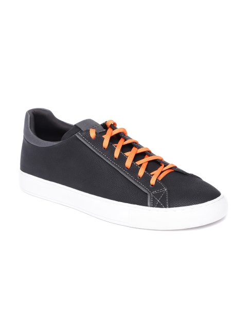 

ALDO Men Black Textured Sneakers
