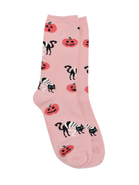 

American Eagle Women Pink Above-Ankle Socks