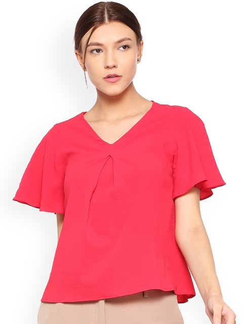 

Allen Solly Woman Red Solid Top