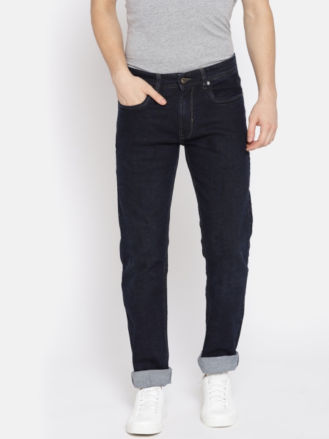 

Peter England Casuals Men Navy Blue Slim Fit Mid-Rise Clean Look Stretchable Jeans