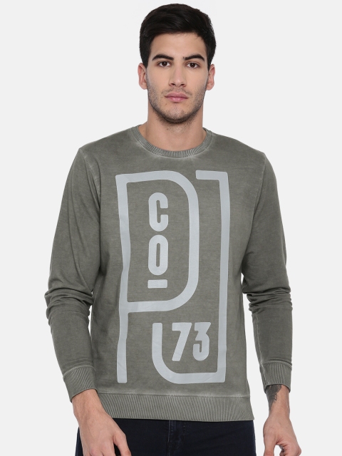

Pepe Jeans Men Grey Printed Sweatshirt