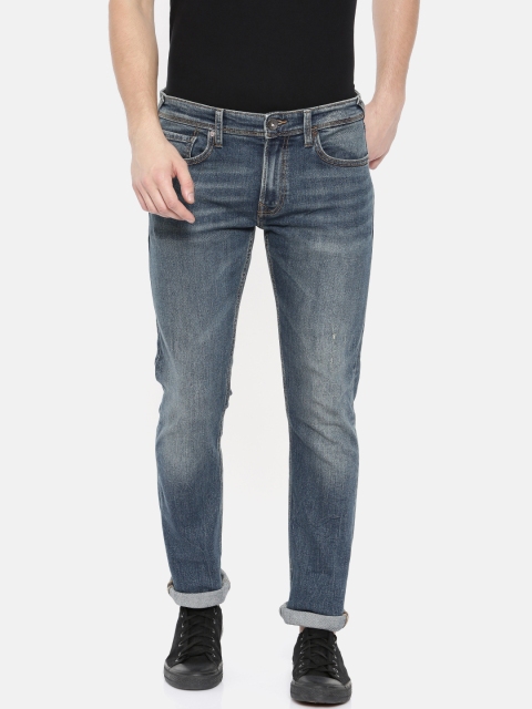 

Pepe Jeans Men Blue Skinny Fit Low-Rise Clean Look Stretchable Jeans