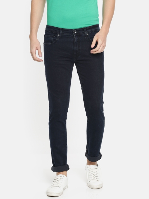 

Pepe Jeans Men Blue Vapour Slim Fit Low-Rise Clean Look Stretchable Jeans