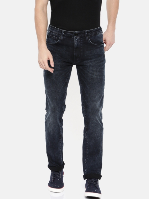 

Pepe Jeans Men Blue Slim Fit Low-Rise Clean Look Stretchable Jeans