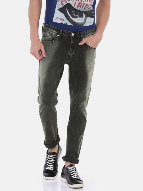 

Pepe Jeans Men Black Vapour Slim Fit Low-Rise Clean Look Stretchable Jeans