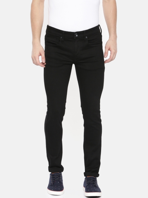 

Pepe Jeans Men Black Super Skinny Fit Low-Rise Clean Look Stretchable Jeans