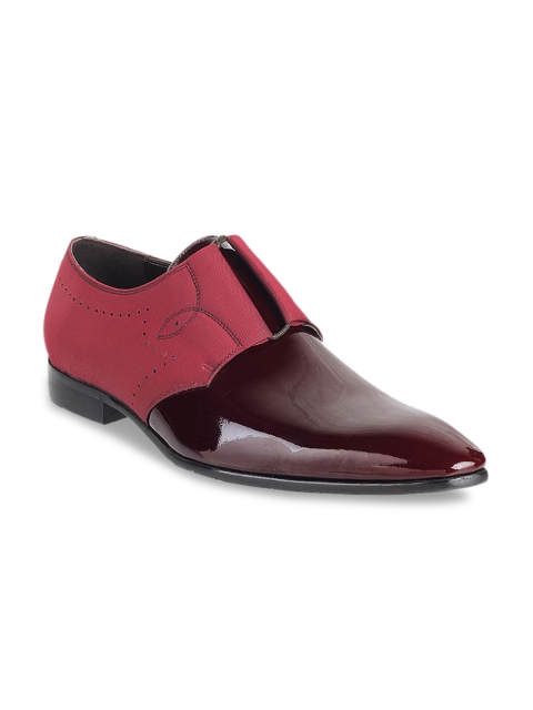 

DAVINCHI Mens Maroon Formal Shoes