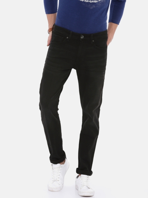 

Pepe Jeans Men Black Vapour Slim Fit Low-Rise Clean Look Stretchable Jeans