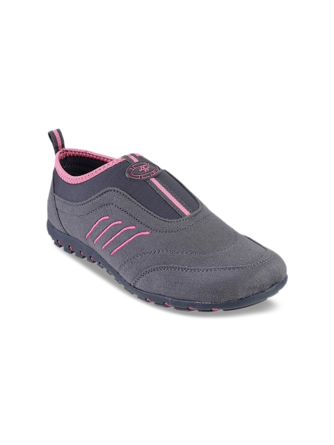 

WALKWAY by Metro Women Grey Slip-On Sneakers
