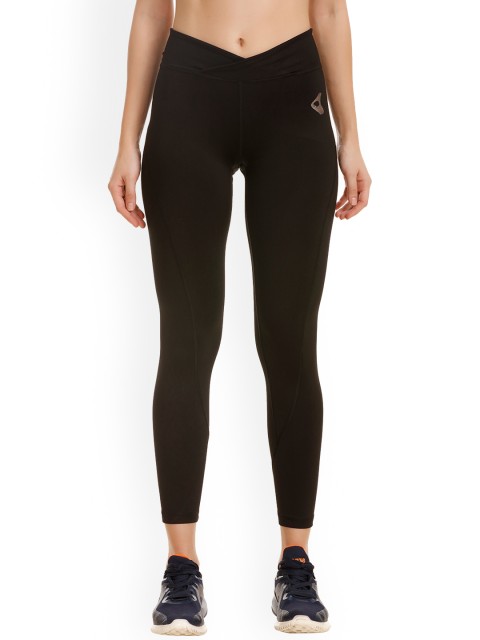 

Zelocity Women Black Skin fit Leggings