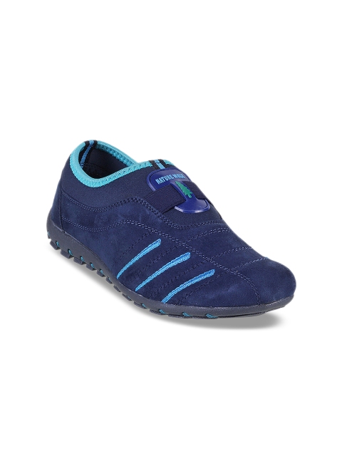 

WALKWAY by Metro Women Navy Blue Slip-On Sneakers